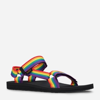 Teva Men's Original Universal Rainbow Pride Hiking Sandals Sale NZ (GBKWH-5319)